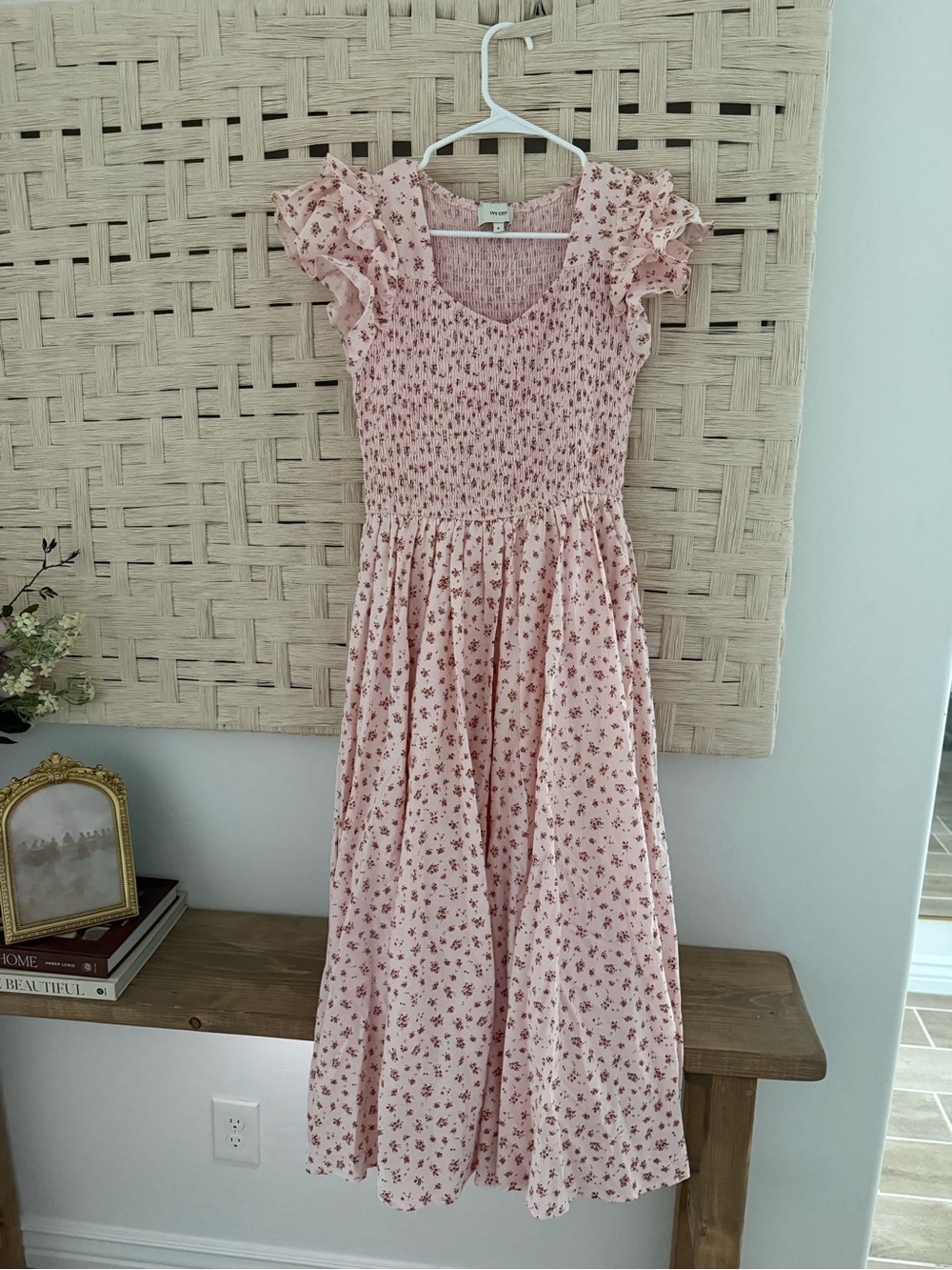 Ivy City Co Hattie Dress In Madeline Pink